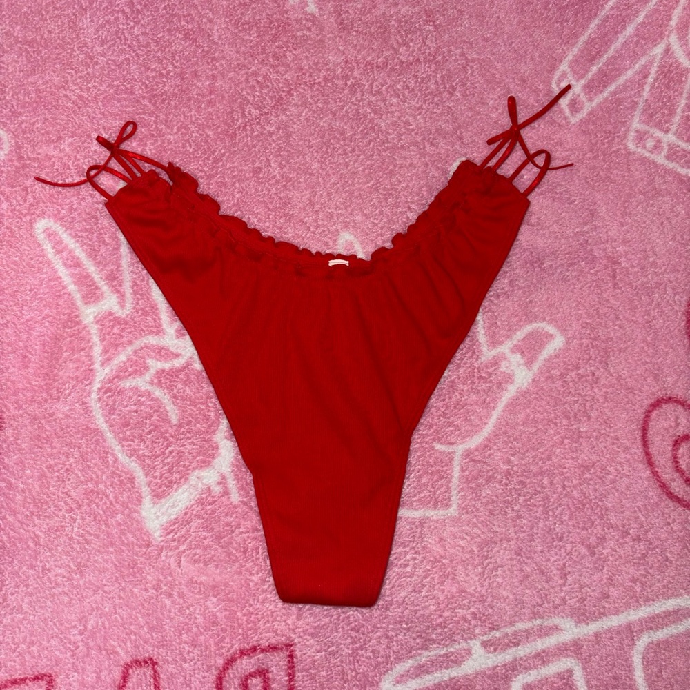 PINK Victoria's Secret Red Panties
